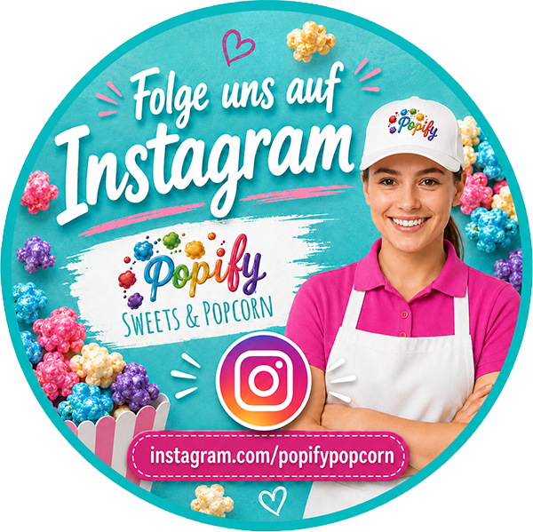 Popify Popcorn auf Instagram